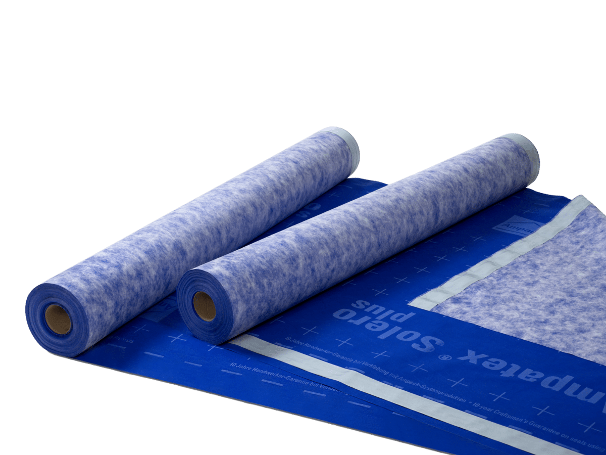 Weather resistant VCL membrane for CLT – Ampatex Solero - Back to Earth